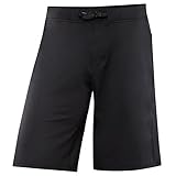 vertex flex-knit zip pocket short - black/stealth black - XL