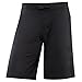 vertex flex-knit zip pocket short - black/stealth black - MD