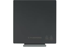 FLASHFORGE Adventurer 5M/5M Pro/AD5X Smooth PEI Build Plate, Magnetic Flexible Heated Bed Platform - Tool-Free Removal, Auto Separation After Cooling, Glue-Free Printing for PLA/PETG/TPU/CF