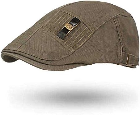 adjustable flat cap