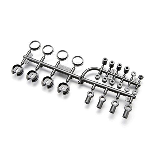 Molybdenum Shock Parts Set, Gray: Blitz ESE