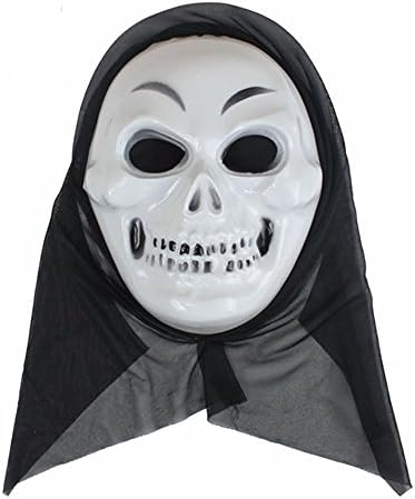 Halloween Masquerade Funny Diversity Fancy Mask, Outsta Cutout Prom Party Mask Accessories (E)