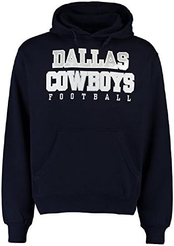 Dallas Cowboys Men's Navy Practice Fleece Hooded Sweatshirt
