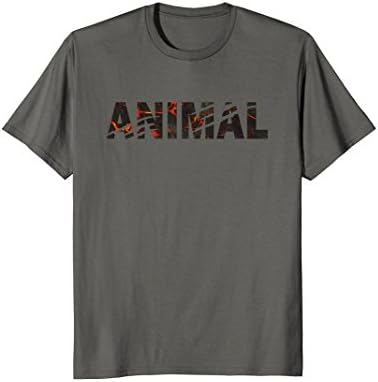 Mens Animal Muscle Fitness Gym Bodybuilding Workout T-shirt