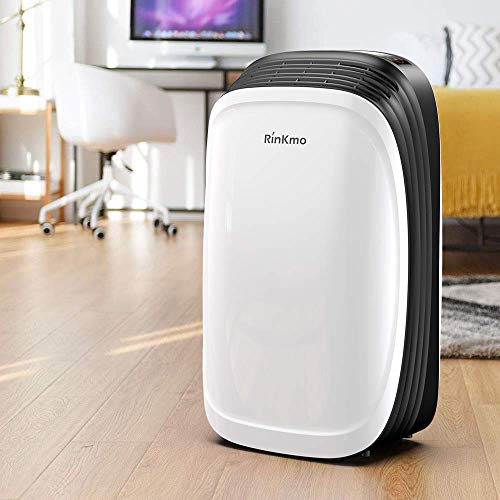 RINKMO 30 Pint Dehumidifier for Home Basements Bedroom Garage, Safe Mid Size Portable Dehumidifiers for Medium Spaces up to 1050 Sq Ft with Continuous Drain Hose Outlet to Reduce Moisture - Thumbnail 5