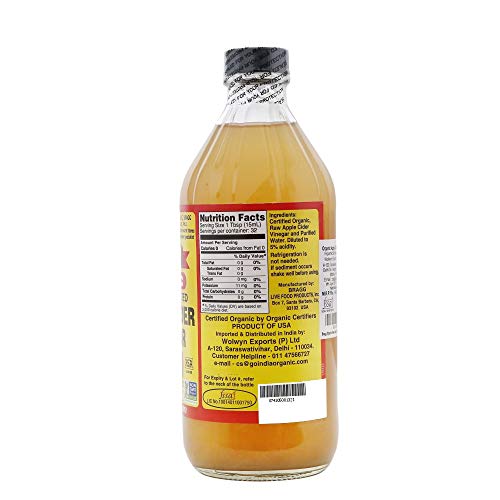 Bragg Organic Raw Apple Cider Vinegar, 32 oz - Image 6