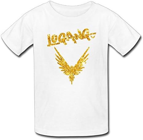 Logan Paul Golden Parrot Children 100% Dual Front Short Sleeve T Shirt