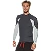 New-Xcel-Mens-Drylock-Smart-Fiber-Ls-Rashguard-Grey