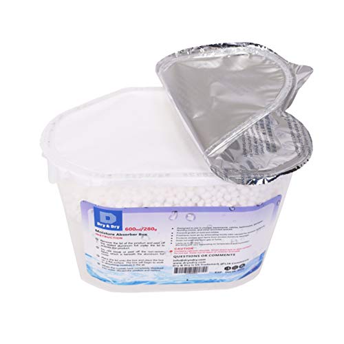 Dry & Dry [2 Packs] [Net 10 Oz/Pack] Premium Moisture Absorber to Control Excess Moisture, Mold, and Mildew for Basements, Closets, Bathrooms, Laundry Rooms. No More Damp, Mold - Thumbnail 3