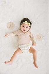 Pearhead Wooden Monthly Milestone Photo Cards, Baby