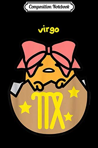 Composition Notebook: Gudetama Zodiac Virgo Journal/Notebook Blank Lined Ruled 6x9 100 Pages