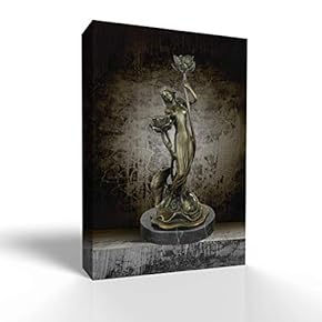 Canvas Wall Art - Elegant European Candle - Modern Home Art Stretched and Framed Ready to Hang - 12x18 inches