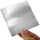 Young Wolf 10Pcs 99.9% Pure Zinc Zn Sheet Plate for Science Lab 100x100x0.2mm view 2