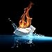 QuickFire - FireStarters Voted #1 Camping & Charcoal BBQ Fire Starter. Burns up to 10 Min at Over 750° - 100% Waterproof, Odorless and Non-Toxic