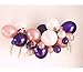Metallic Purple Balloons 12 inch 50pcs Party Balloons Birthday Helium Balloon Chrome Latex Balloons