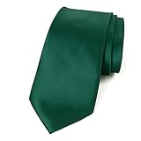Spring Notion Men's Solid Color Satin Microfiber
