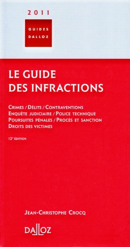 Le  guide des infractions