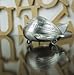 JustNile Vintage Detail Engraved Tiny Exquisite Metal Piggy Bank/Savings/Coin/Money Box - Mini Airplane with Movable Wheels│Satin Brass Finish