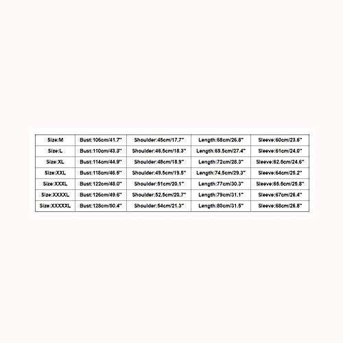 GOVOW Warm Hooded Jacket for Men Winter Long Sleeve Zip Thick Fleece Coat Outwear Wind Jacket(US:18/CN:XXXXL,Black) - Thumbnail 2