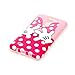 Urberry LG K7 Case, Cute Design Case, Cute Kitty Soft TPU Skin Cover for LG K7 with a Phone Bracket