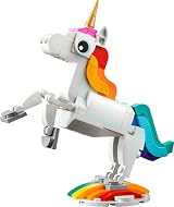 LEGO Creator 3in1 Magical Unicorn Toy 31140 Animal Figure Seahorse Peacock view 9