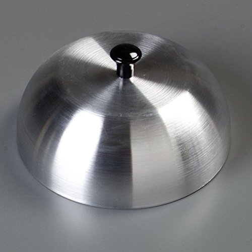 Carlisle 60103 Aluminum Burger Cover/Cheese Melting Dome, 6" - Thumbnail 5