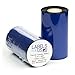 Thermal Transfer Ribbon - Premium Resin-Enhanced Wax - 1 Roll (4.33