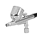 Oxygen Infusion Facial Spray Gun, Double Action Gravity Trigger Air and Paint Water for Nail painting Inkjet Tattoo Skin Moisturizing Clean Pores (0.2mm Caliber)