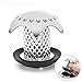 YZHI Drain Hair Catcher Shower Drain Hair Trap Shower Drain Tub Sink Drain Strainer 4 Compatible Rubber Rings (1-Set)