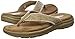Skechers USA Men's Bosnia Flip Flop, Tan, 8 M US