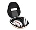 Carrying Headset Headphones Hard Bag Box Cover Case Compatible with Beats Solo3 Beats EP Bose 35 Beats Studio3 Wireless On-Ear Headphone -Extra Space for Phone ,Power Band & Cables (Golden)