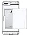 Spigen Crystal Wallet Designed for Apple iPhone 7 Plus Case (2016) / Designed for iPhone 8 Plus Case (2017) - Jet White