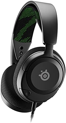 Steelseries arctis nova 1x - headset para jogos multissistema - controladores hi-fi - áudio espacial 360° - almofadas de espuma de memória - ultraleve - xbox, ps5, ps4, pc, switch