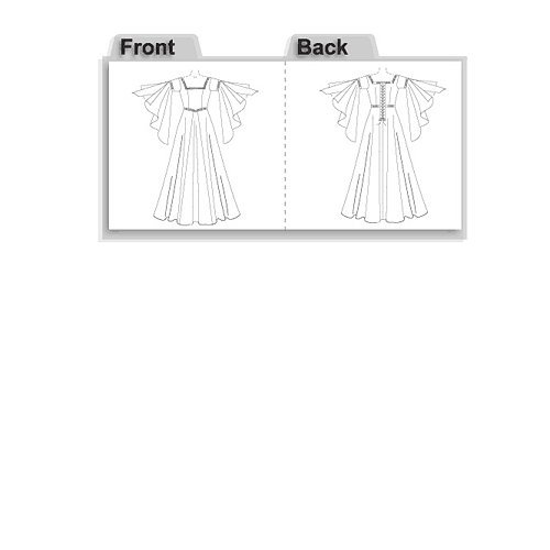 Butterick Patterns B4571 Misses' Costume, Size EE (14-16-18-20)