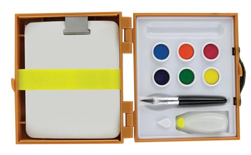 World's Smallest You Create Artist Watercolor Paint Kit | Miniature Creative Art Craft Set | Watercolor Painting for Kids and Adults