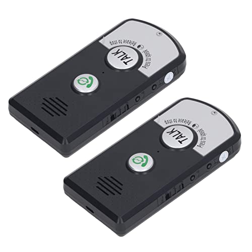 Fockety Wireless Intercom Doorbells, Two Way Portable Voice Intercom Doorbell for Home Intercomunicador Waterproof Wireless Voice Intercom, Long Transmission Distance