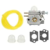 Harbot 753-06190 Carburetor with Gasket Primer Bulb for Troy Bilt MTD Craftsman Bolens Murray Cub Cadet String Trimmer Weed Wacker WT-973