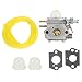 Harbot 753-06190 Carburetor with Gasket Primer Bulb for Troy Bilt MTD Craftsman Bolens Murray Cub Cadet String Trimmer Weed Wacker WT-973 primary