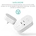 Smart Plug Wifi Outlet Compatible With Alexa, Echo, Google Home and IFTTT, Teckin Mini Smart Socket with Energy Monitoring and Timer Function, No Hub Required, 16A (1 pack)