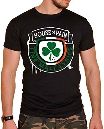 House of Pain Logo Mens Short Sleeve T-Shirt Hip Hop Tops Casual Tees