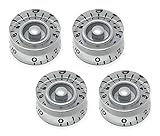 Vintage Forge Silver Speed Knobs for Gibson Les