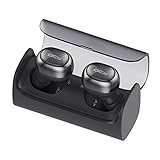 FKANT True Wireless Earbuds, Completely Cordfree Mini Bluetooth V4.1 Headphones Binaural Stereo Earphones with Portable Charging Case, 12 Hours Music Time for iPhone Samsung Cellphones and More