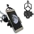 Gosky Universal Cell Phone Adapter Mount - Compatible with Binocular Monocular Spotting Scope Telescope and Microscope - For Iphone Sony Samsung Moto Etc -Record the Nature of the World