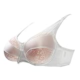 MaxTara Special Pocket Bra for Silicone Breastforms Crossdress White Bra