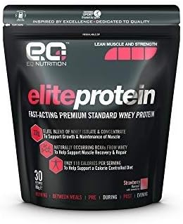 EQ Nutrition Elite Protein, Strawberry, 900g