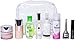 Vumos TSA Approved Toiletry Bag - Clear Travel Bag for Men and Women to Carry on your Makeup and Toiletries (Single Pack)