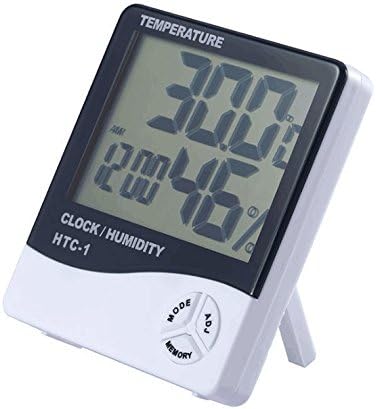 Large Display Thermometer Humidity Monitor Indoor with Temperature Humidity Gauge
