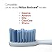 Brushmo e-Series Sensitive Replacement Toothbrush Heads, Compatible with Philips Sonicare Screw-on Electric Toothbrush Handles, 6 Standard Replacement Heads, Ultra Soft Dupont Bristles, BM756, White