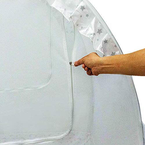 Houseables Baby Crib Safety Net, Mosquito Babies Bed Netting Tent