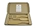 Crate Collective 3-Piece Bamboo Spurtle Set (Stirring Spatula/Spoon) - 9-Inch Spurtle, 12-Inch Spurtle, and 12-Inch Slotted Spurtle
